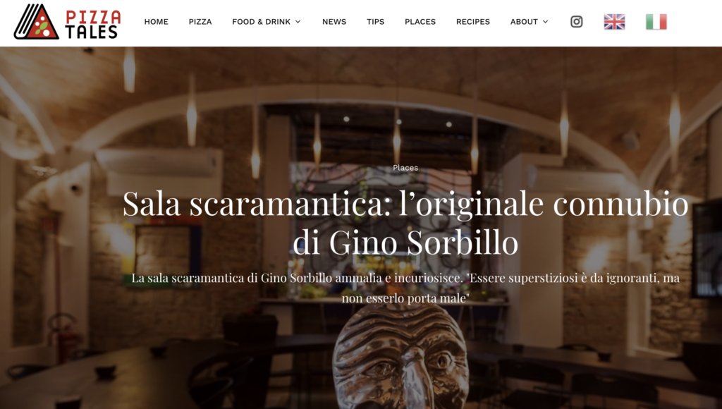 Sala scaramantica: l’originale connubio di Gino Sorbillo