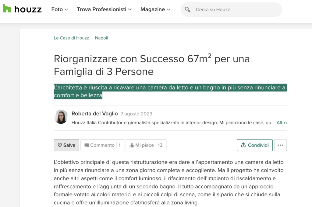 Riorganizzare con Successo 67m² per una Famiglia di 3 Persone